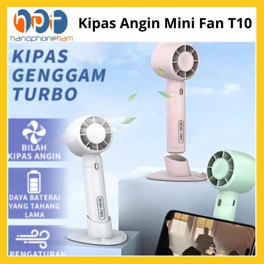Kipas Angin Portable Mini Genggam Unitech Turbo Fan 1.5W T10 kipas mini portable USB
