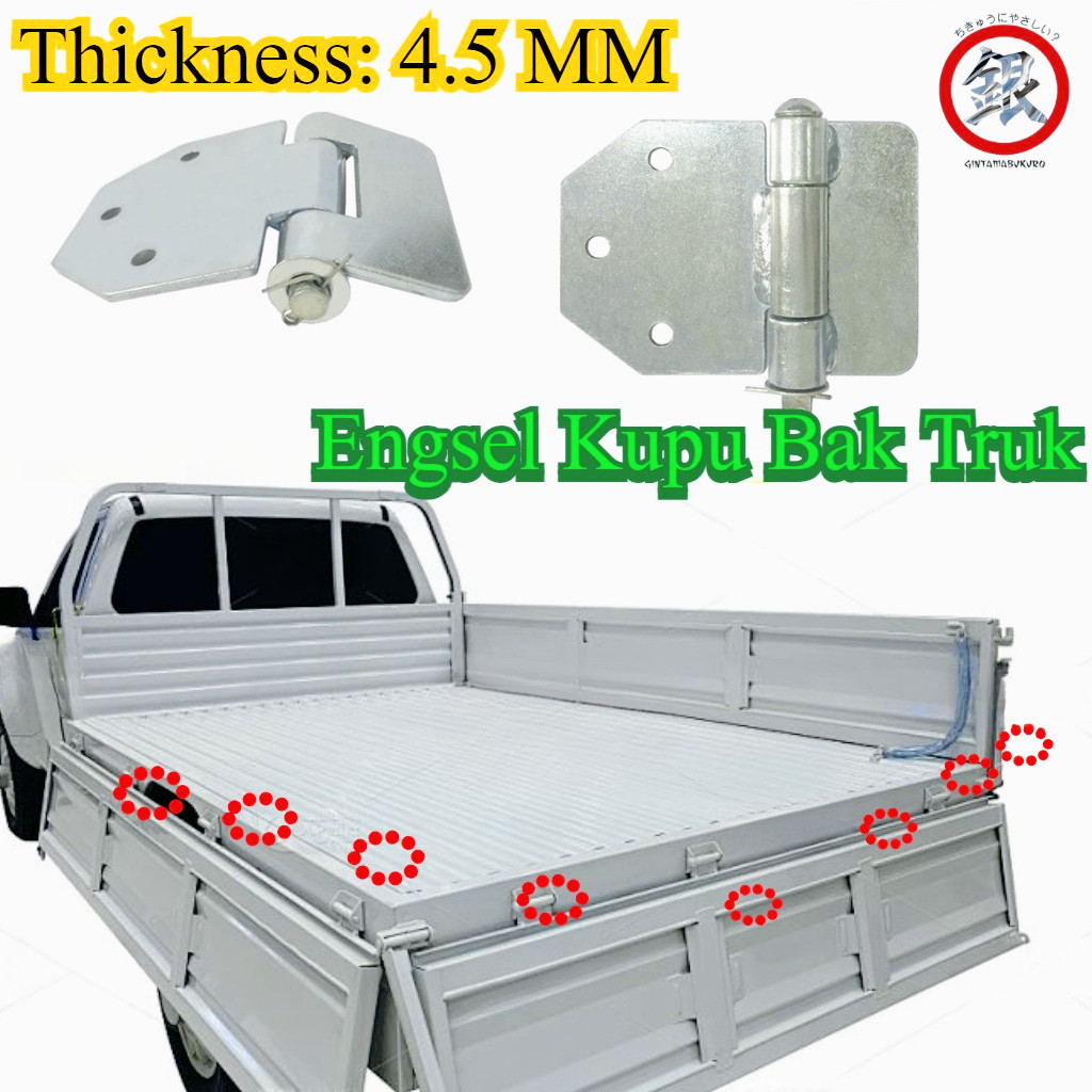 Jual Engsel Kupu / Engsel Truck / Engsel Bak/ Truck Dropside Hinges ...