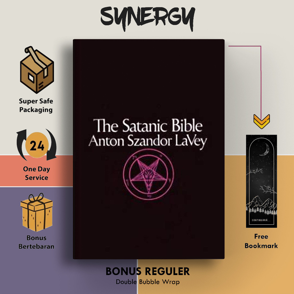 Jual Satanic Bible by Anton LaVey by Anton Szandor Lavey | Shopee Indonesia