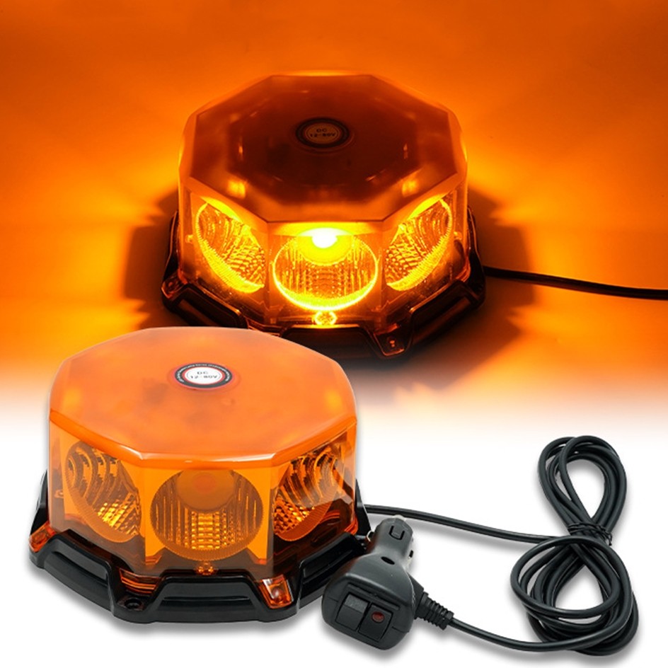 Jual COB LED Rooftop Strobe Beacon Lights Magnetic Base Safety Warning ...