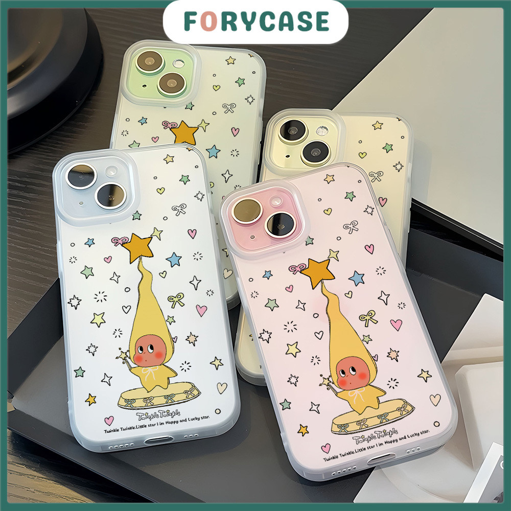 Jual FORYPHONE Aesthetic Transparent Frosted Case for iPhone 16 13 Pro ...