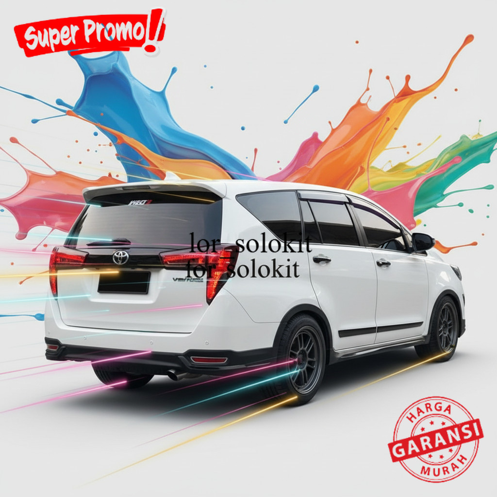 Jual Bemper Bodykit Innova Reborn upgrade Venturer - Grade A Original ...
