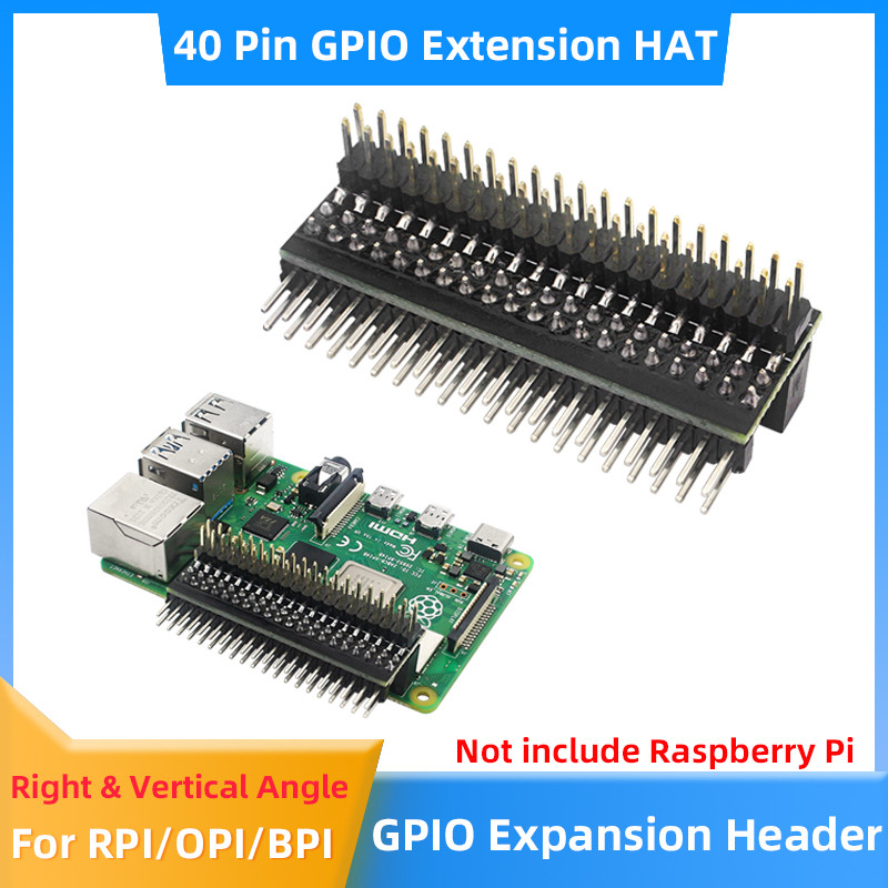 Jual Raspberry Pi GPIO Header 1 to 2 Edge Extension HAT 40 Pin ...