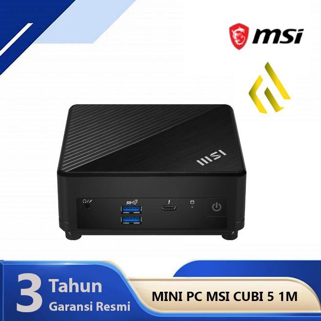 MSI Mini PC Cubi 5 1M Barebone Processor Intel Core i3 100U Intel Core i5 120U