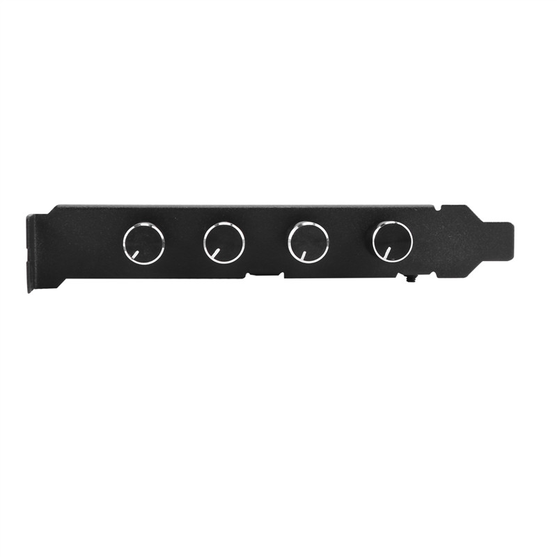 Jual 5X Pc 8 Channels Fan Hub 4 Knob Cooling Fan Speed Controller For ...