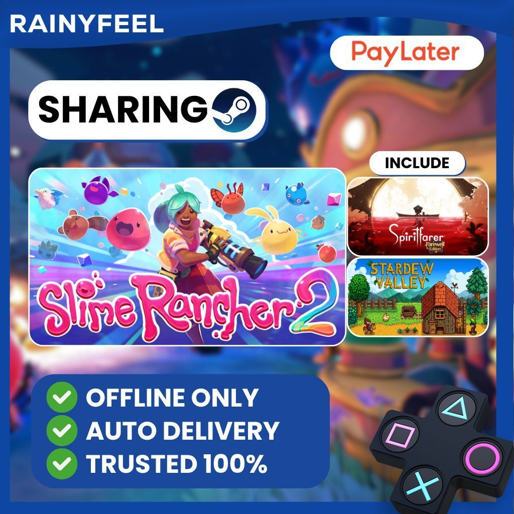 Jual [BONUS STEAM KEY] Slime Rancher 2 (Sharing With Spiritfarer ...