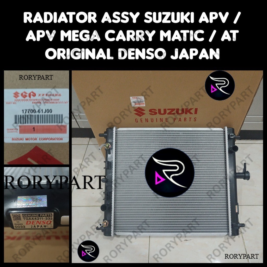 Jual RADIATOR ASSY SUZUKI APV / APV MEGA CARRY ALL TAHUN MATIC ORIGINAL ...