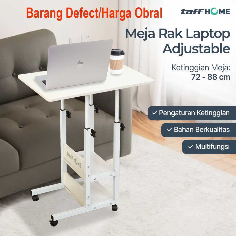 Jual TaffHOME Meja Rak Laptop Adjustable Desk With 2 Rack - (DEFECT ...