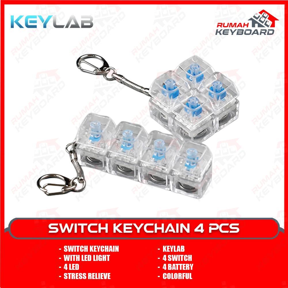 Jual FIDGET CLICKER KEYCHAIN 4 PCS - MECHANICAL SWITCH - RGB LED ...