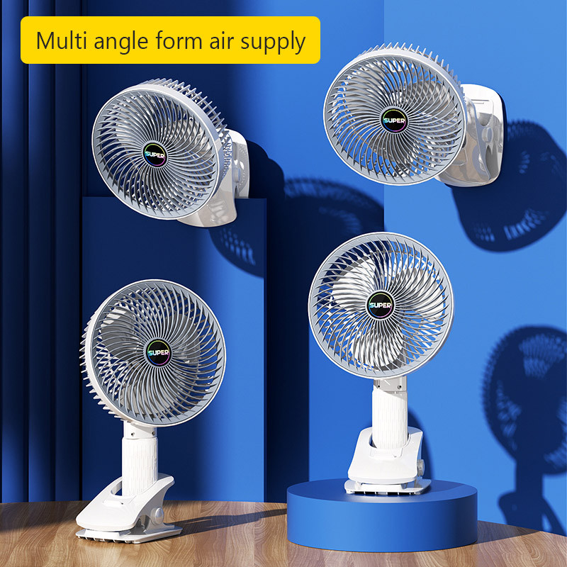Jual Multifunctional Clip Fan USB Silent Small Wall Ceiling fans Mini ...