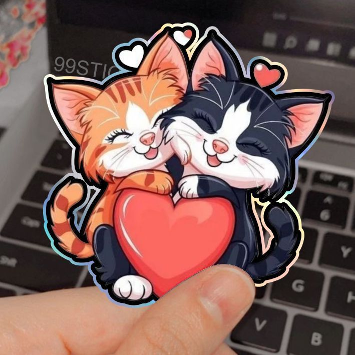 Jual Stiker Kucing Lucu Terlengkap & Harga Terbaru Juli 2026 | Shopee ...