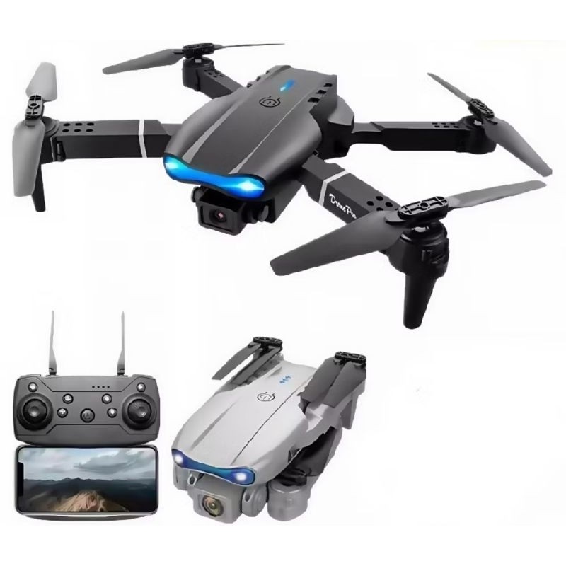 Jual ( mahalani01 ) Drone E99 Pro Dual Kamera 4K HD Wifi FPV Kamera HD ...