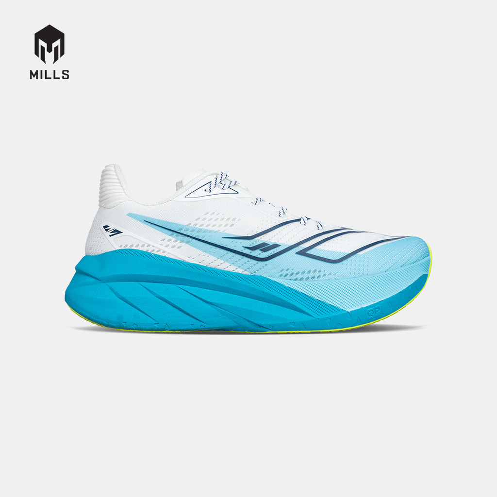 Jual MILLS SEPATU LARI RUNNING SHOES ENERSTRIKE HYPER WHITE/BLUE/NEON ...