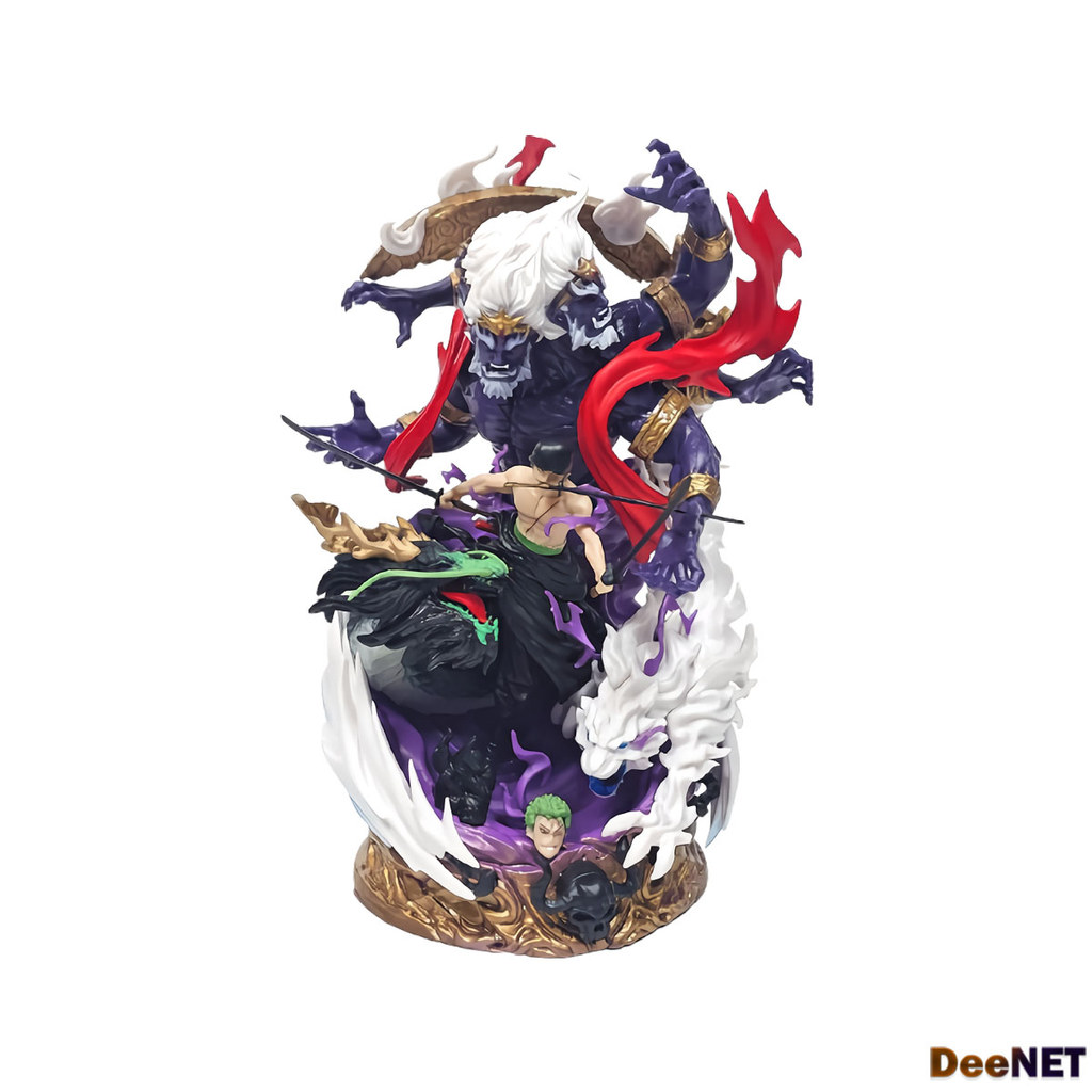 Figurine One Piece Zoro Roronoa Ashura – 21 Cm – Statue Manga PVC – Sans Marque