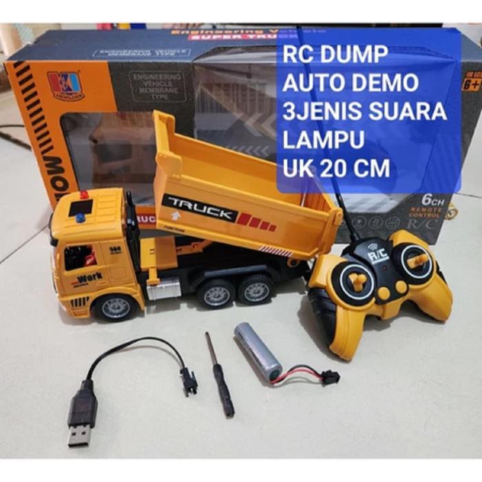 Jual Mainan RC Dump Truk Pasir Remote Control - Tidak Ada Merk - Toys ...
