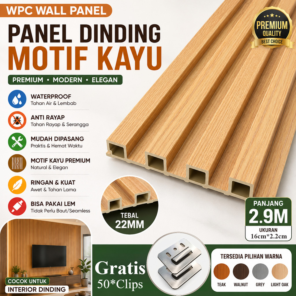 Jual Wpc Panel Terlengkap & Harga Terbaru Agustus 2026 | Shopee Indonesia