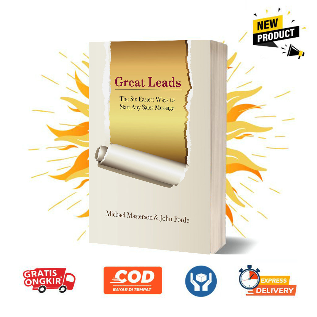 Jual Great Leads: The Six Easiest Ways to Start (English) | Shopee ...