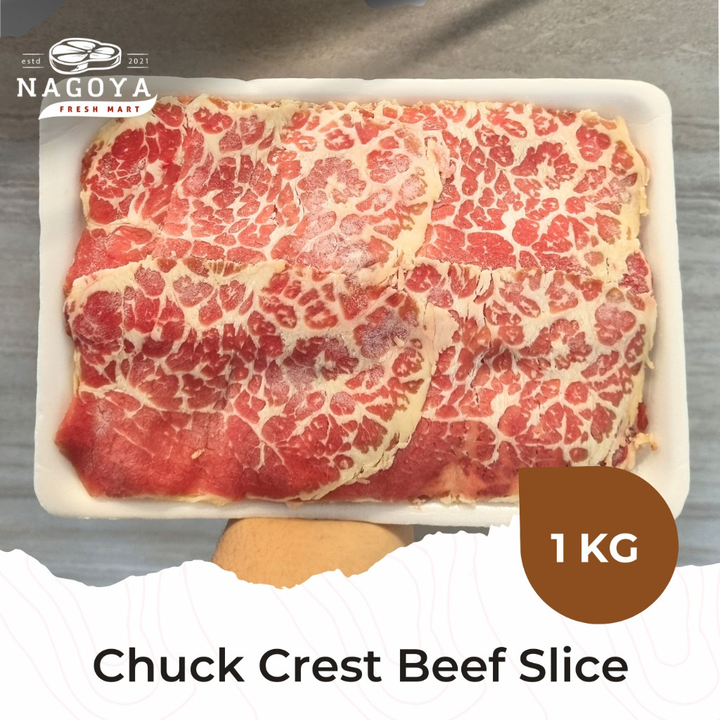 Jual Chuck Crest Beef Slice | Punuk Sapi Slice - 1 KG | Shopee Indonesia