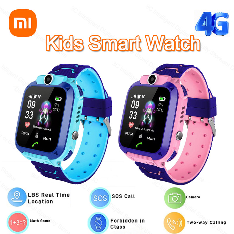 Jual Xiaomi Kids 4G Smart Wat SOS GPS Location Sim Card Call ild ...