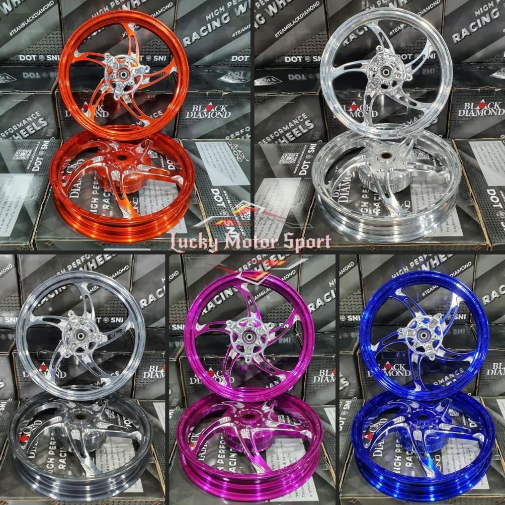 Jual Velg Pelak Black Diamond Bintang Laut Dan X1 Bintang Aerox 155 ...