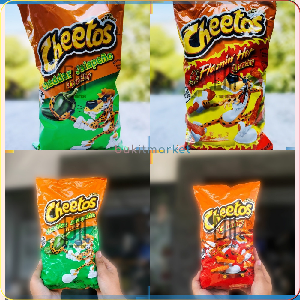 Jual Cheetos Snack Camilan Puffs Crunchy Mac 'N Cheese Corn Import ...