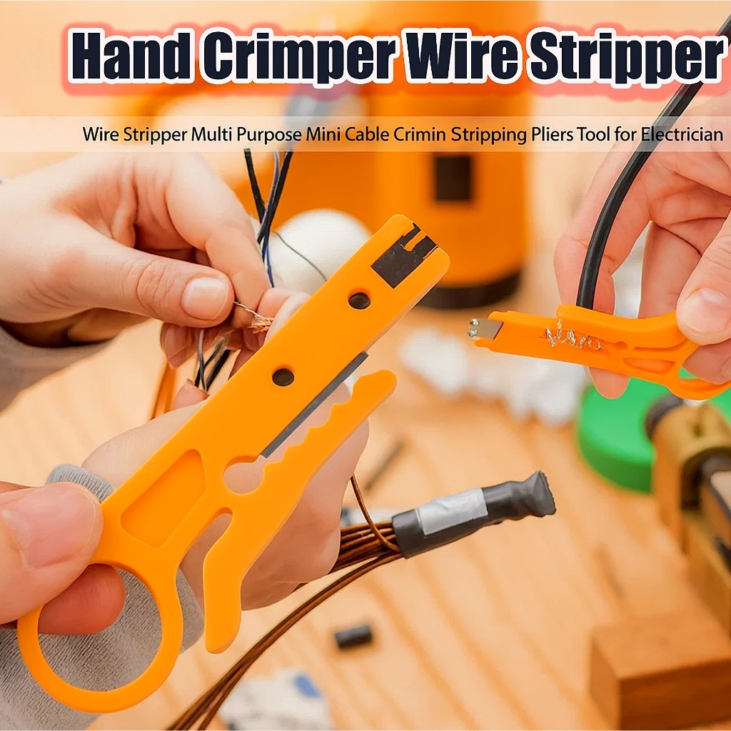 Jual Tang Gunting Cutter Alat Kupas Kabel Putar Listrik Lan UTP Stp ...
