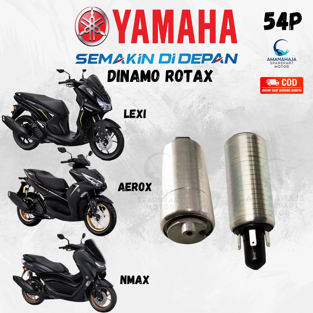 Jual (GARANSI) ORI DINAMO FUEL PUMP ROTAX LEXI NMAX AEROX (54P) | ROTAK ...