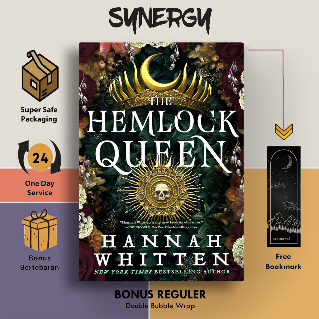 Jual The Hemlock Queen (The Nightshade Crown, #2) by Hannah F. Whitten ...