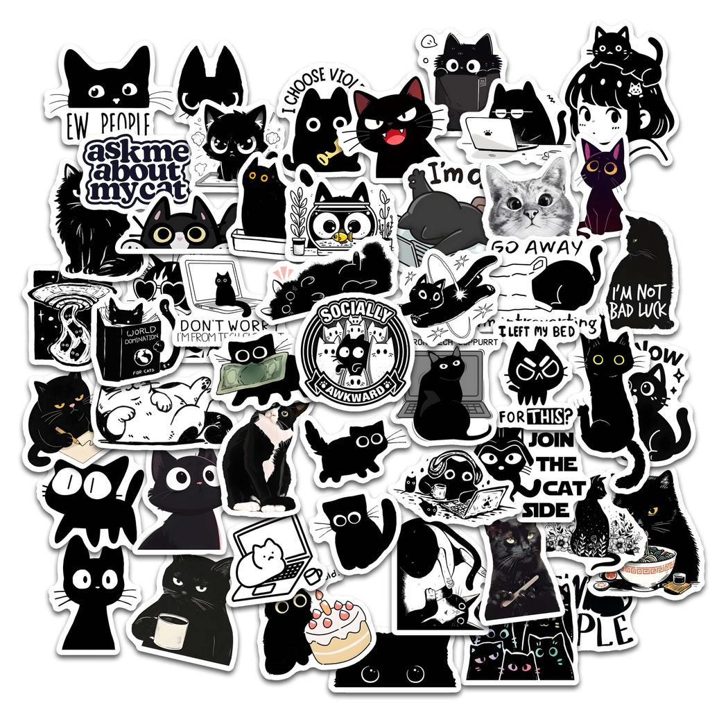 Jual Stiker Kucing Lucu Terlengkap & Harga Terbaru Juli 2026 | Shopee ...