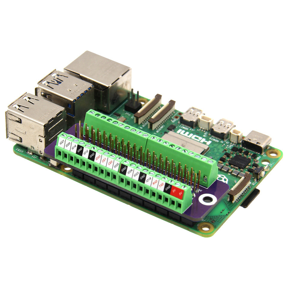 Jual GPIO Terminal Block Breakout Board for Raspberry Pi 4/ Zero 2W ...