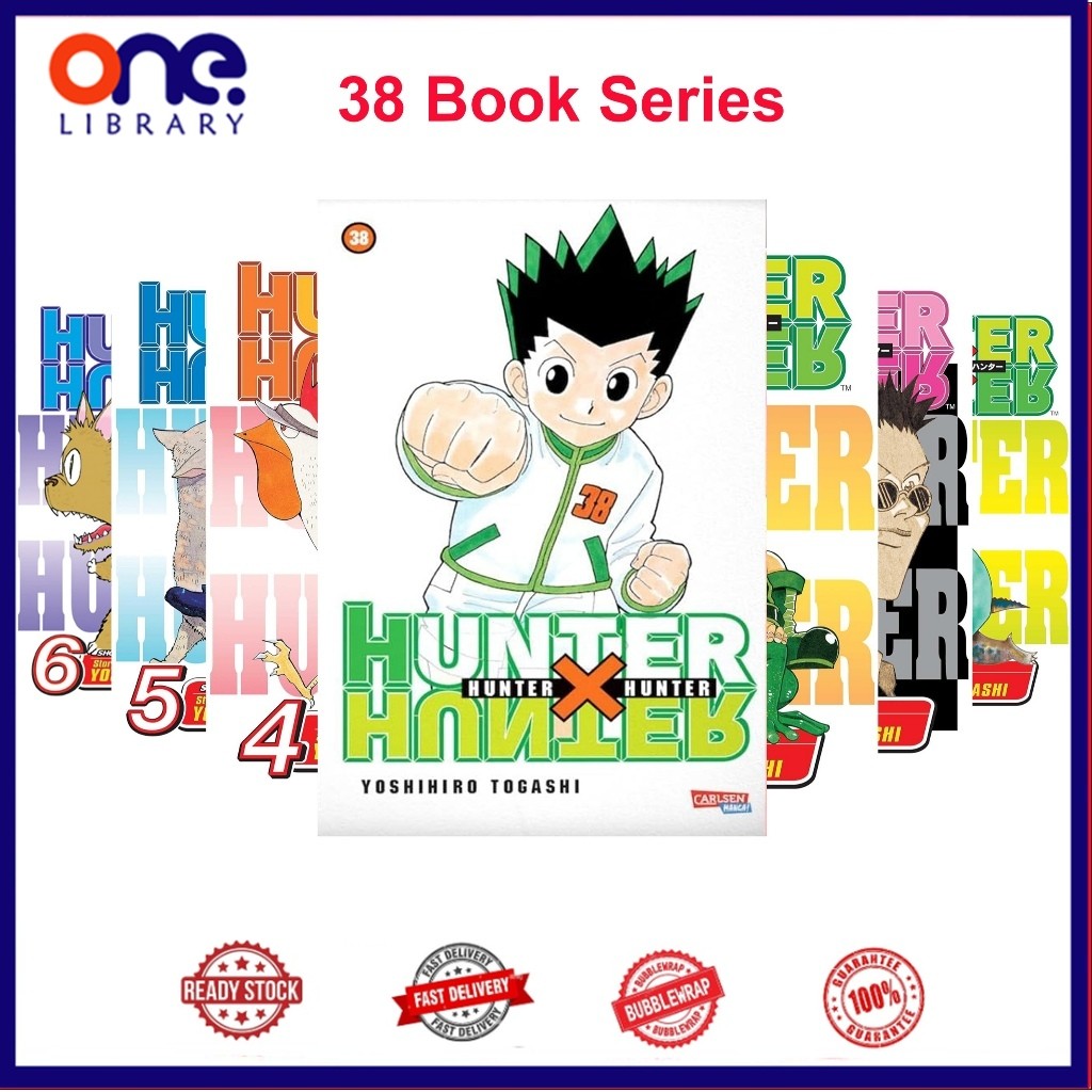 Jual Hunter X Hunter, 38 Book series by Yoshihiro Togashi