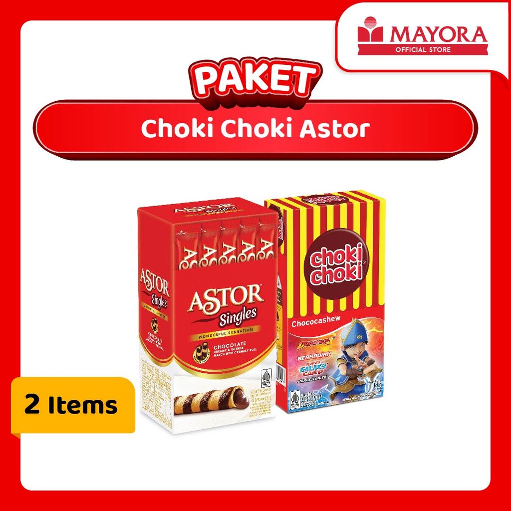 Jual Paket Choki Choki Astor dari Mayora | Shopee Indonesia