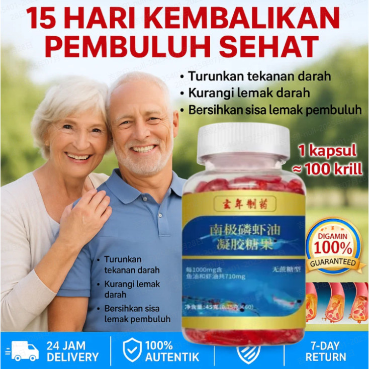 Jual COD Beli 3 Gratis 3 0 sukrosa- Minyak Krill Antartika(60 Kapsul ...