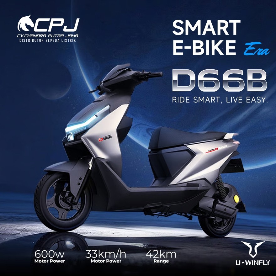 Jual SEPEDA LISTRIK U-WINFLY D66B Uwinfly D 66B GARANSI RESMI | Shopee ...