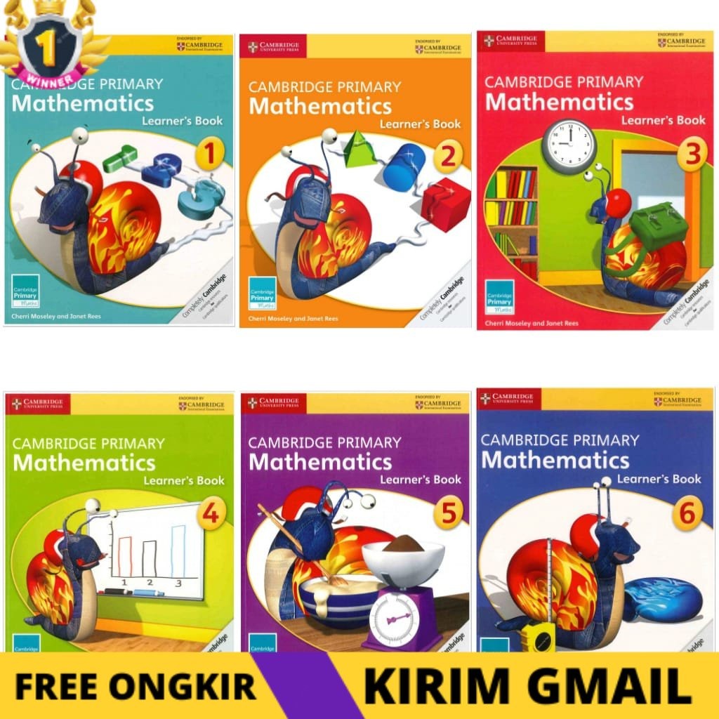 Jual KS Cambridge Primary Mathematics Level 1-6 Learners Book / Buku ...