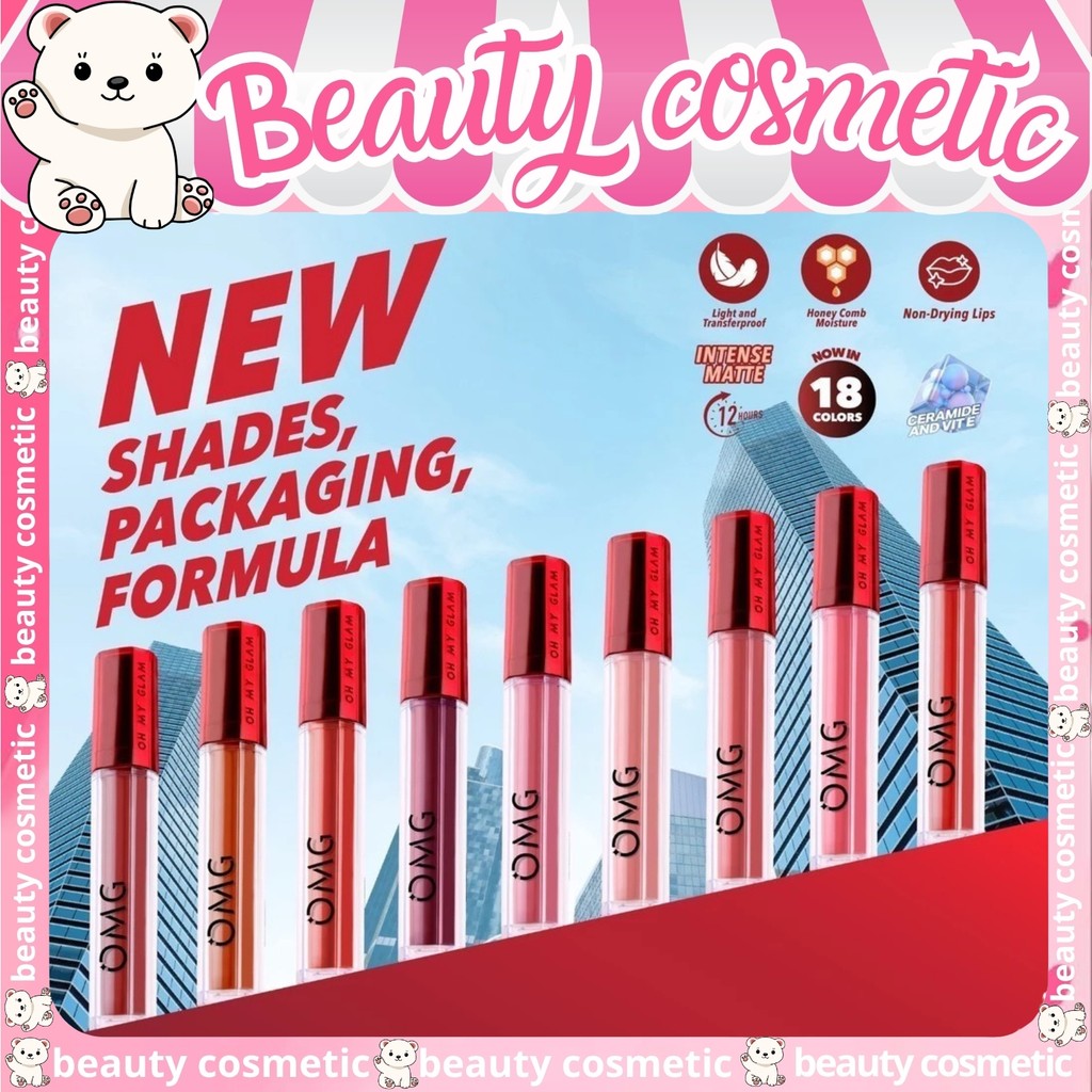OMG Oh My Glam Mattelast Lip Cream Intense Matte