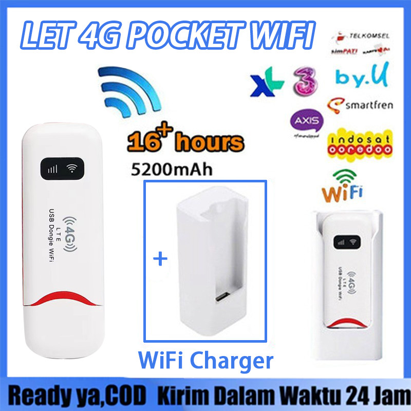 /Ready stok\ H760R Modem WIFI USB 4g All Operator LTE Modem USB 150Mbps Modem Mifi Support 10 Devices