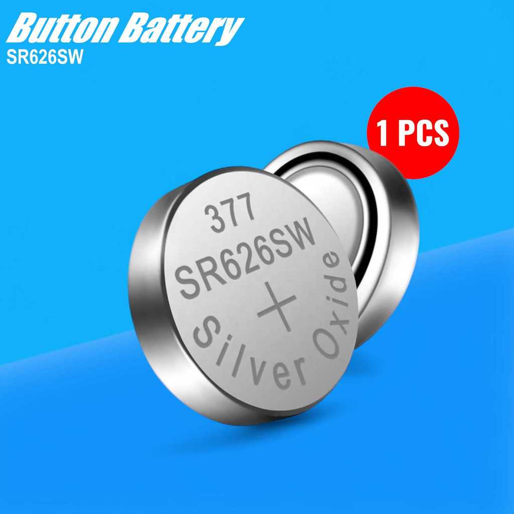 Jual Liang Ba Baterai Kancing Silver Oxide Button Battery SR626SW 1PCS ...