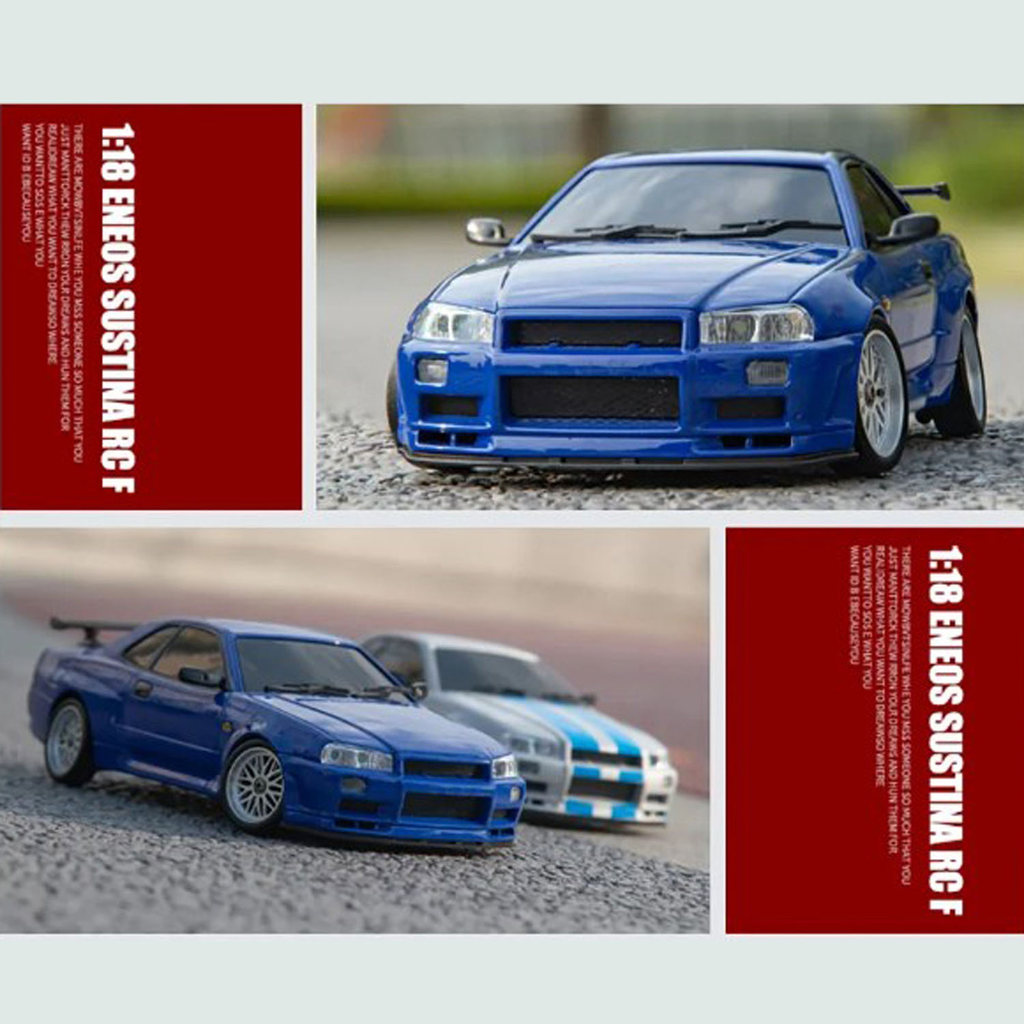 Jual Mini Toys 1/18 RC High Speed Racing Car RWD Drifting LDRC Remote ...
