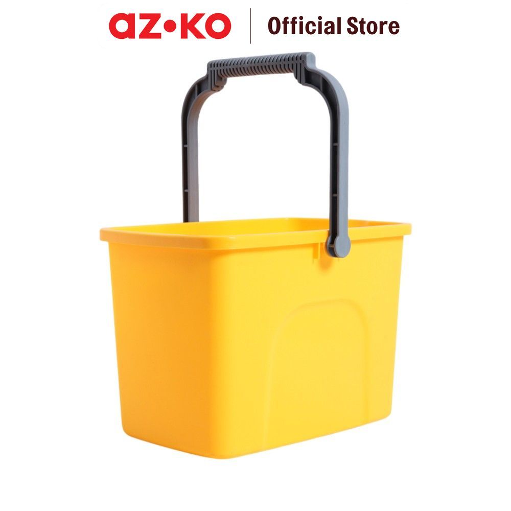 Jual AZKO Krisbow Ember Mc3007 10 Liter - Kuning Bucket Air Pail Mandi ...