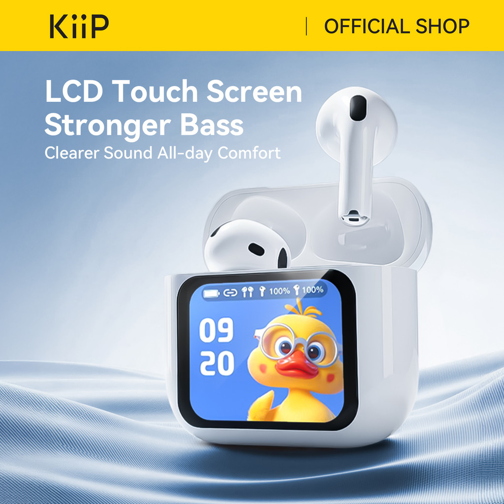 Jual KiiP DTS20 TWS Bluetooth Headset Earphone Semi In Ear BT 5.4 Low ...