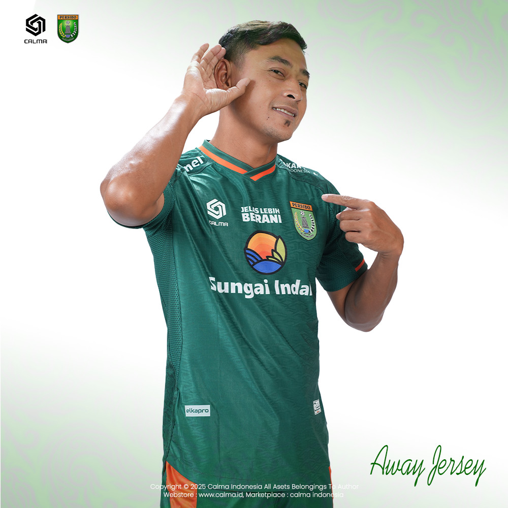 Jual Jersey Player Issue Persibo Bojonegoro Away 2025/2026 by Calma ...