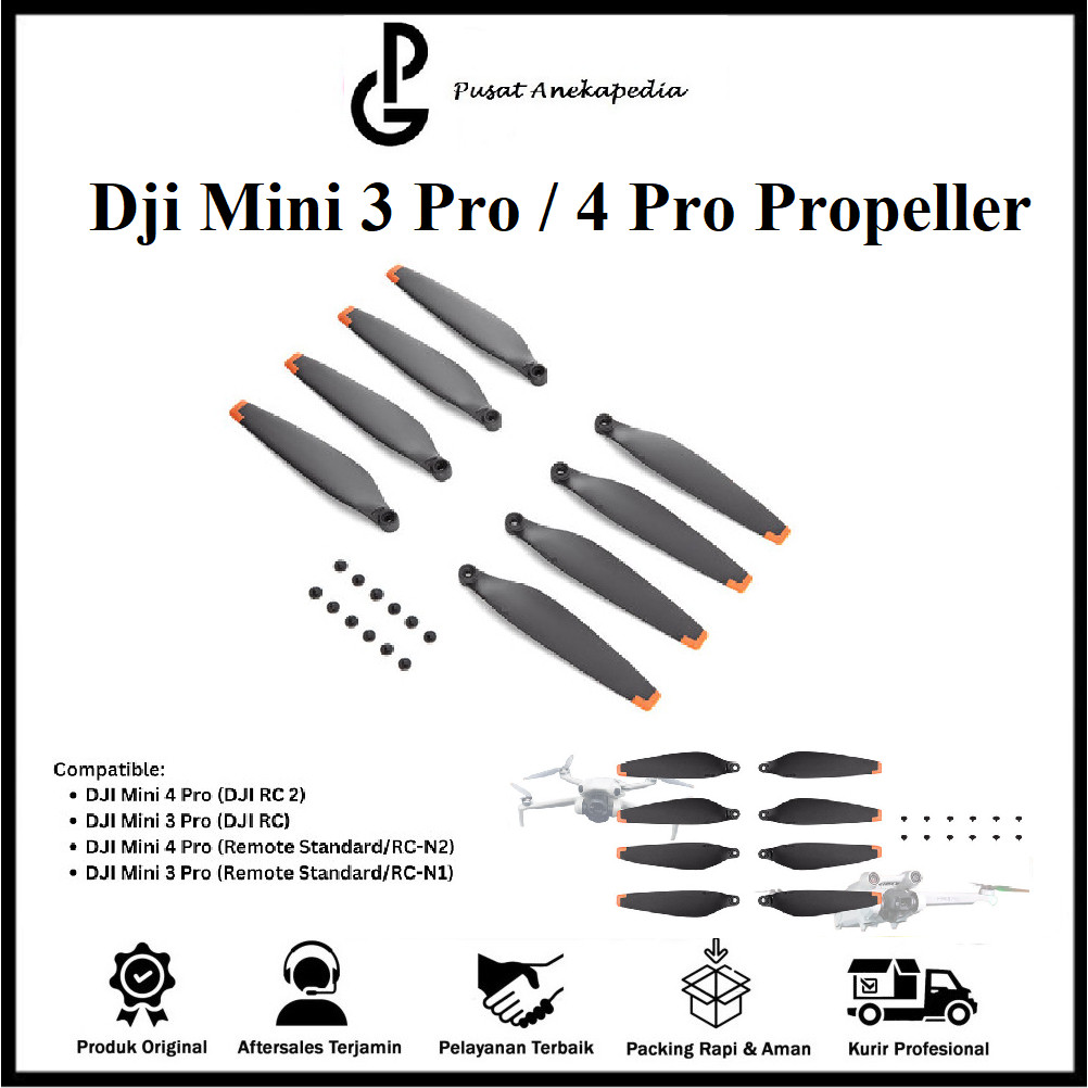 Jual ( mahalani01 ) Dji Mini 3 Pro Propeller - Mini 4 Pro Baling Baling ...