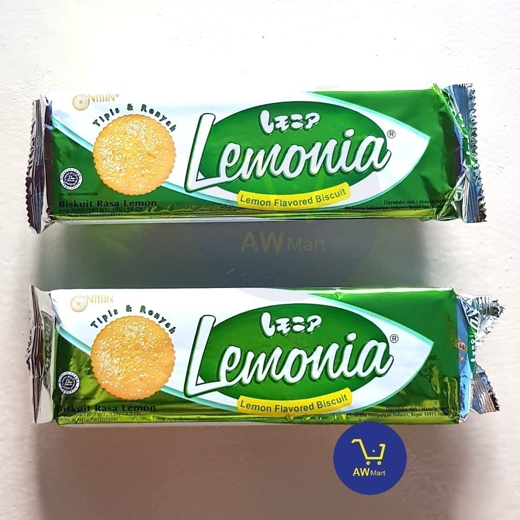 Jual BISKUIT NISSIN LEMONIA RASA LEMON 130GRAM | Shopee Indonesia