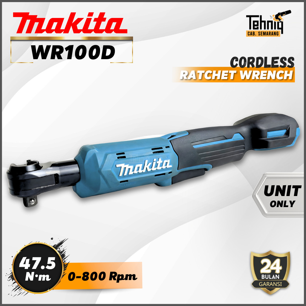 Jual MAKITA WR100D Cordless Ratchet Wrench 12V – Obeng Angin Elektrik ...