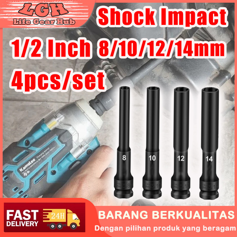 Jual 128MM Extra Panjang Mata Kunci Shock Impact Kunci Shock Panjang 8 ...