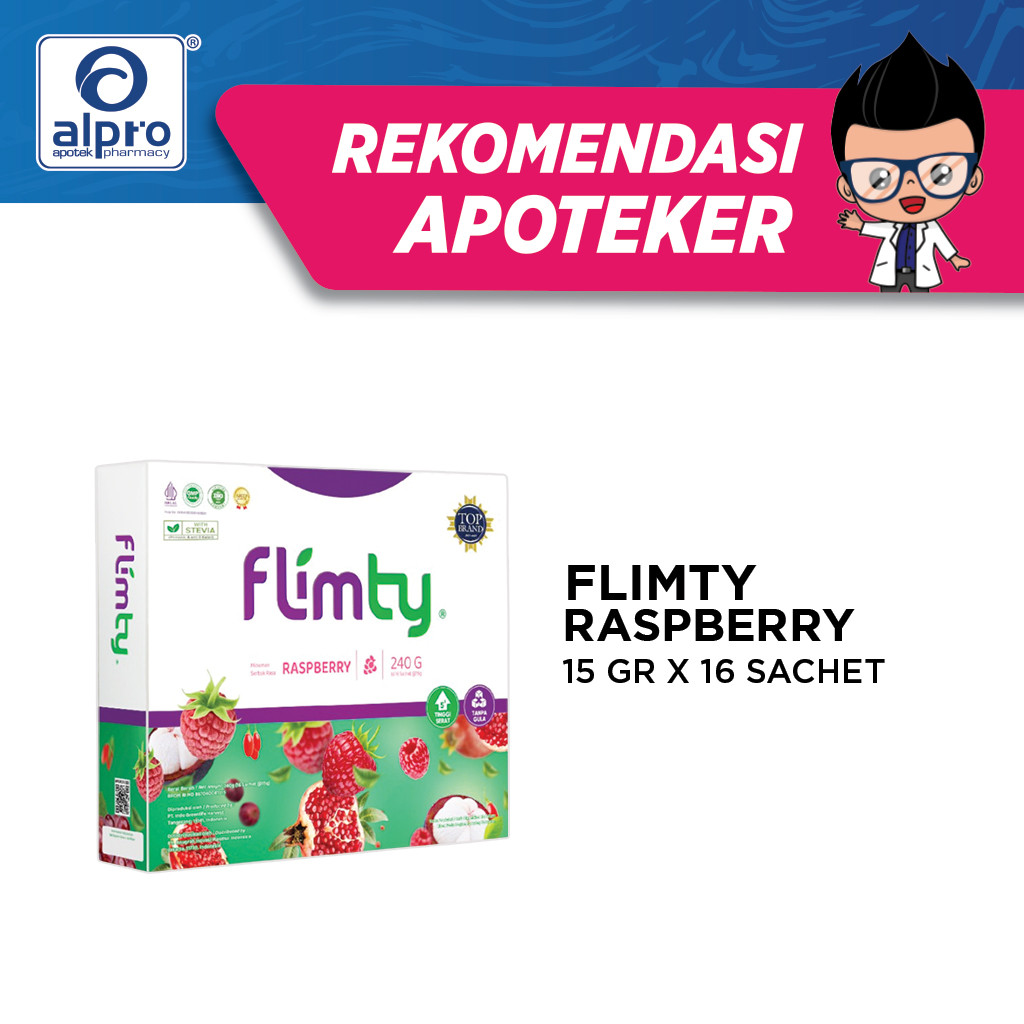 Jual Flimty Raspberry 15 Gr isi 16 Sachet / (FCS) | Shopee Indonesia