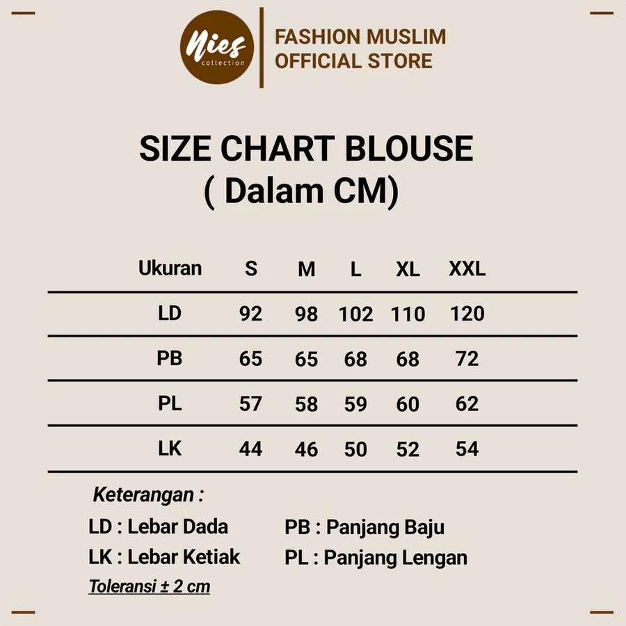 Foto 2 Kaluna Blouse Bordir Bunga - LD 120 110 104 98 92 - Atasan Wanita Bahan Linen Korean Style | 009