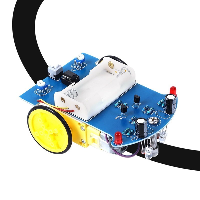 Jual Kit Robot Tracking DIY/Line Follower Smart Car Edukasi Smart Car ...