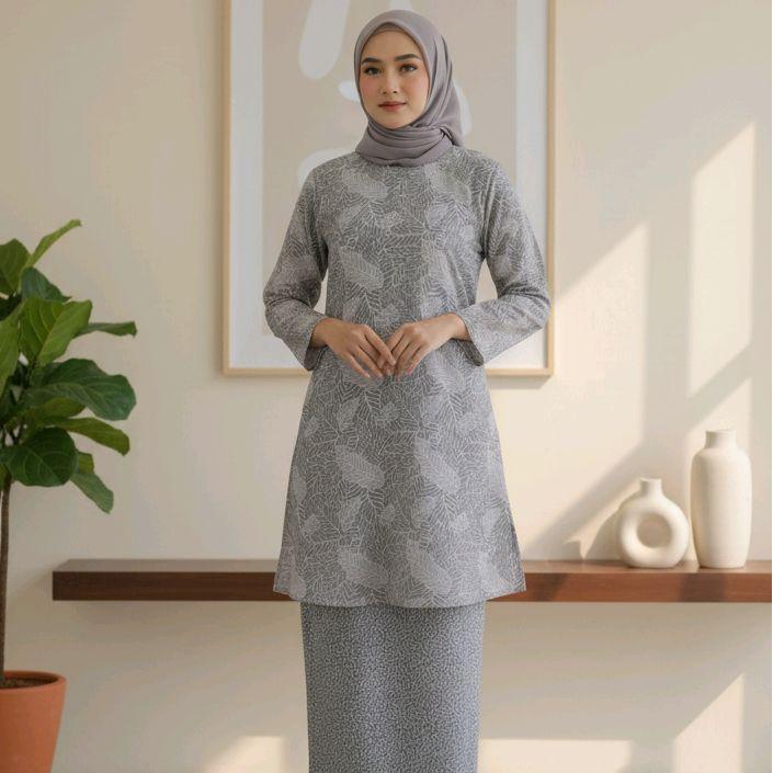 Jual Ayra Tunik Setelan Baju Atasan Wanita Muslim Rok Panjang Oneset ...